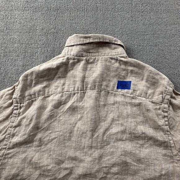 Porter And Ash Shirt Adult Extra Large Brown Button Up Short Sleeve Casual Men's - Picture 13 of 14